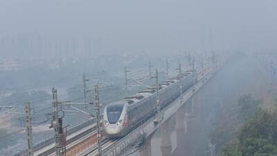 Ghaziabad, India - November 23 2023: The GDA in its bard meeting scheduled on Saturday have decided to unify the three individual plans for Ghaziabad, Loni and Modinagar as a unified plan and also proposed to declare RRTS' Duhai Depot as a proper RRTS station vasundhra Area in Ghaziabad , India on Thursday, November 23 2023. (Photo by Sakib Ali /Hindustan Times)-- Ghaziabad, India - November 23 2023: The GDA in its bard meeting scheduled on Saturday have decided to unify the three individual plans for Ghaziabad, Loni and Modinagar as a unified plan and also proposed to declare RRTS' Duhai Depot as a proper RRTS station vasundhra Area in Ghaziabad , India on Thursday, November 23 2023. (Photo by Sakib Ali /Hindustan Times)--