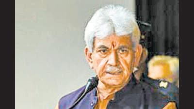 Lt Governor Manoj Sinha. (PTI)