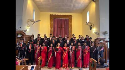 The program was attended by guests, staff members, and the students of the college. (HT Photo)