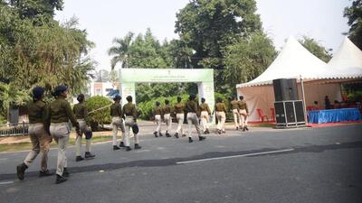The venue of the 26th Eastern Zonal Council meeting in Patna. (Santosh Kumar/HT) The venue of the 26th Eastern Zonal Council meeting in Patna. (Santosh Kumar/HT)