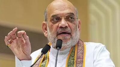 Union home minister Amit Shah. (File) Union home minister Amit Shah. (File)