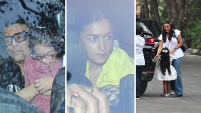 Several Bollywood celebrities attended Rani Mukerji's daughter Adira Chopra's birthday party. Several Bollywood celebrities attended Rani Mukerji's daughter Adira Chopra's birthday party.