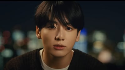 Jungkook's Hate You visualizer released on Saturday.