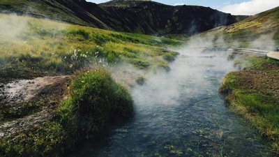 Reshi Hot Springs, Sikkim: Commonly known as Reshi Tsa Chu, this hot water spring is located in the serene Reshi village in West Sikkim, just 28 kilometers from Gangtok, the capital. Renowned for its religious significance, it stands out as one of the most famous hot springs in the region.&nbsp; (Representative Image (Unsplash))