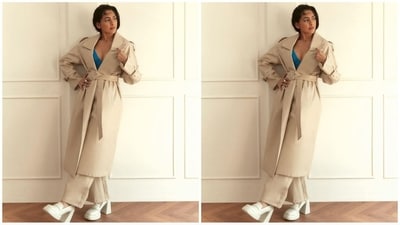 The cosy coat: A cashmere or beautiful wool coat is the ultimate investment to your winter wardrobe – the longer and more oversized, the better. Choosing the right coat is not just about staying cozy; it's a way to express your winter style. You are dressing up or keeping it casual, a well-selected cashmere or wool coat seamlessly blends comfort with a stylish edge, making it a worthwhile investment for those who want both warmth and a chic style. (Instagram/@mrunalthakur) The cosy coat: A cashmere or beautiful wool coat is the ultimate investment to your winter wardrobe – the longer and more oversized, the better. Choosing the right coat is not just about staying cozy; it's a way to express your winter style. You are dressing up or keeping it casual, a well-selected cashmere or wool coat seamlessly blends comfort with a stylish edge, making it a worthwhile investment for those who want both warmth and a chic style. (Instagram/@mrunalthakur)