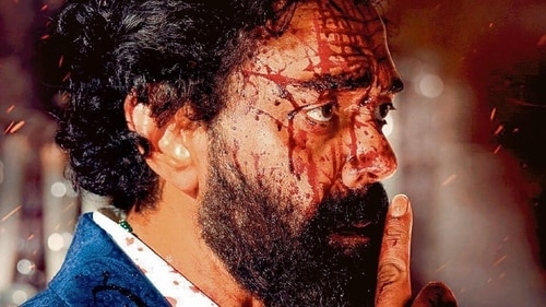 Bobby Deol in a still from Animal. Bobby Deol in a still from Animal.