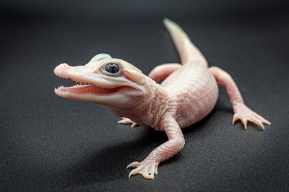 There are only seven leucistic alligators in the world with three of them located at Gatorland Orlando. (AP) There are only seven leucistic alligators in the world with three of them located at Gatorland Orlando. (AP)