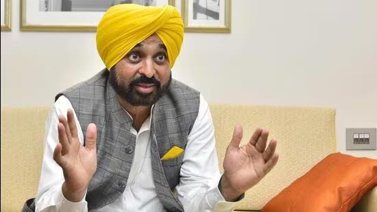 Chief minister Bhagwant Mann (HT File)
