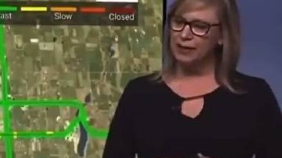 A video clip of the anchor talking about the contents of the email and responding to the body-shamer has gone viral. (X(formerly Twitter)/@MrsNickyClark)
