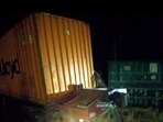The derailment took place at 6.31 pm. The derailment took place at 6.31 pm.