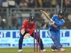 Mumbai: India's Smriti Mandhana plays a shot during the 3rd T20I cricket match between India and England, at Wankhede Stadium, in Mumbai Mumbai: India's Smriti Mandhana plays a shot during the 3rd T20I cricket match between India and England, at Wankhede Stadium, in Mumbai