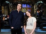 Adam Driver and Olivia Rodrigo on SNL Adam Driver and Olivia Rodrigo on SNL