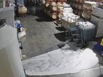 Screengrab from a video of the incident