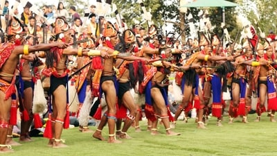 Addressing the visitors, Fleming said the UK looks towards collaboration with Nagaland not only in the field of culture but also in education, skill-training, horticulture, agro-tech, sports, besides tourism. (ANI) Addressing the visitors, Fleming said the UK looks towards collaboration with Nagaland not only in the field of culture but also in education, skill-training, horticulture, agro-tech, sports, besides tourism. (ANI)