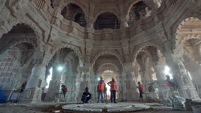 The Sri Ram Janmabhoomi Tirath Kshetra Trust has set the date for the enthronement of Ram Lalla at the sanctum-sanctorum of the Ram Temple. The ceremony is scheduled to take place between noon and 12:45 pm on January 22 next year. For the event, the trust has extended invitations to 4,000 saints from various sects.&nbsp; (Ram Janmabhoomi Teerth Kshetra-X)