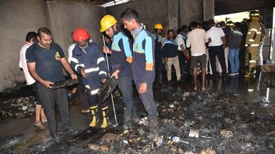 According to police, the factory property was registered under the name Jannat Najir Shikalgar, and operations were handled by her husband Najir Shikalgar. They rented the factory space to Shubhangi, and her husband Sharad ran a sparkling candle brand “SNS” registered under Shivraj Enterprises. (HT FILE PHOTO) According to police, the factory property was registered under the name Jannat Najir Shikalgar, and operations were handled by her husband Najir Shikalgar. They rented the factory space to Shubhangi, and her husband Sharad ran a sparkling candle brand “SNS” registered under Shivraj Enterprises. (HT FILE PHOTO)