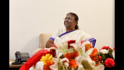 Droupadi Murmu, the President of India. (PTI) Droupadi Murmu, the President of India. (PTI)