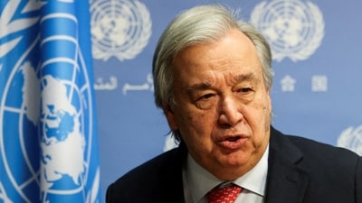 United Nations Secretary-General Antonio Guterres (REUTERS)
