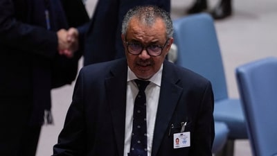 Director-General of the World Health Organisation (WHO) Dr. Tedros Adhanom Ghebreyesus (REUTERS)