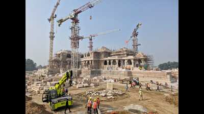 Ram temple in Ayodhya in nearing completion. (Sourced) Ram temple in Ayodhya in nearing completion. (Sourced)