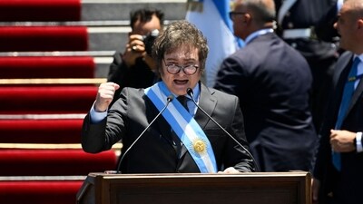 Argentina's new president Javier Milei (AFP) Argentina's new president Javier Milei (AFP)
