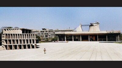 The three projects include an underground multi-level parking lot; holistic development plan for Punjab and Haryana high court; and AC chiller plants, all at Chandigarh’s Capitol Complex . (HT FILE) The three projects include an underground multi-level parking lot; holistic development plan for Punjab and Haryana high court; and AC chiller plants, all at Chandigarh’s Capitol Complex . (HT FILE)