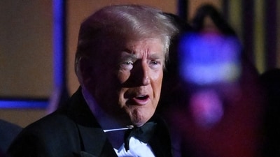 Former US President and presidential hopeful Donald Trump arrives at the New York Young Republican Club's 111th annual gala in New York on December 9, 2023. (Photo by ANGELA WEISS / AFP) (AFP) Former US President and presidential hopeful Donald Trump arrives at the New York Young Republican Club's 111th annual gala in New York on December 9, 2023. (Photo by ANGELA WEISS / AFP) (AFP)