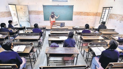 Under the School Health Clinic scheme, a clinic was set up in 20 schools. (Raj K Raj/ HT Archive) Under the School Health Clinic scheme, a clinic was set up in 20 schools. (Raj K Raj/ HT Archive)