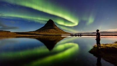 Kirkjufell, Iceland: Also known as the “church mountain,” this site is often celebrated as Iceland’s most photographed landmark. The mountain even had a cameo appearance in the seventh season of the popular TV show Game of Thrones. If you plan your trip during the autumn or winter, you might have the opportunity to witness the northern lights dancing over the mountain top. (Unsplash) Kirkjufell, Iceland: Also known as the “church mountain,” this site is often celebrated as Iceland’s most photographed landmark. The mountain even had a cameo appearance in the seventh season of the popular TV show Game of Thrones. If you plan your trip during the autumn or winter, you might have the opportunity to witness the northern lights dancing over the mountain top. (Unsplash)