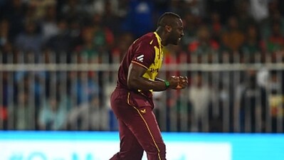 Andre Russell last featured for West Indies at the 2021 T20 World Cup (Getty)
