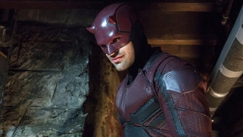 Charlie Cox as Matt Murdock aka Daredevil in the eponymous Netflix show. Charlie Cox as Matt Murdock aka Daredevil in the eponymous Netflix show.