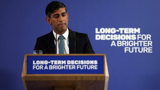 Britain's Prime Minister Rishi Sunak (AFP)