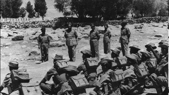 In 1974, on promotion to the rank of Lt Col, I was assigned to take over a Sikh Light Infantry battalion in NEFA. (HT File)