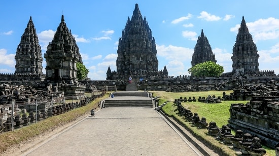 The 10th-century Prambanan temple, located approximately 17 kilometres northeast of Yogyakarta city, is considered Indonesia's largest Hindu temple. (Pexels)