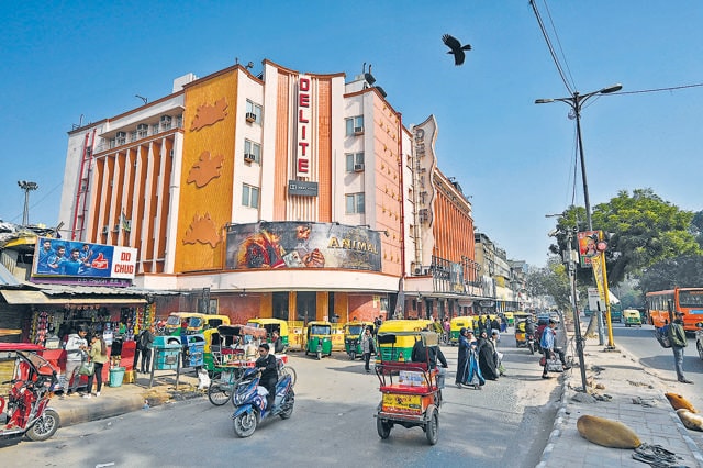 Delite Cinema came up on Asaf Ali Road in 1954. (Raj K Raj/HT Photo) Delite Cinema came up on Asaf Ali Road in 1954. (Raj K Raj/HT Photo)