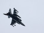 The pilot ejected from the jet before the crash