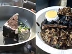 The image shows making of pastry Maggi. The image shows making of pastry Maggi.