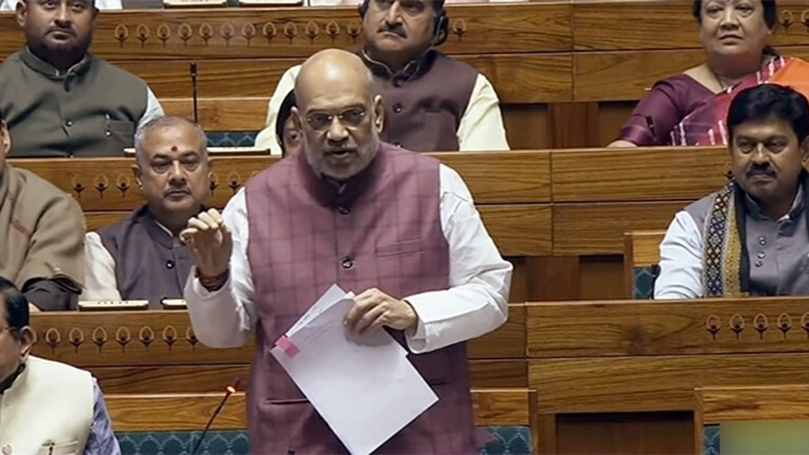 Winter Session Live Updates: Amit Shah to table 2 J-K Bills in Rajya Sabha today - Vimarsana News