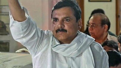 AAP Rajya Sabha MP Sanjay Singh was arrested by the ED on October 4 (File Photo)