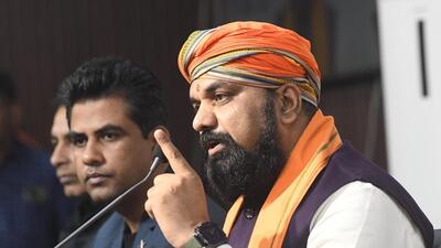 Bihar BJP president Samrat Choudhary. (HT photo) Bihar BJP president Samrat Choudhary. (HT photo)