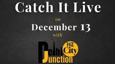 Catch It Live on December 13 Catch It Live on December 13
