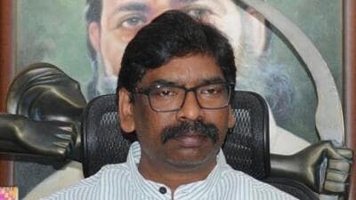 Chief minister Hemant Soren. (HT PHOTO)