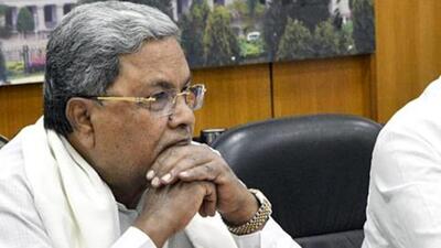 Chief minister Siddaramaiah hit out at former chief minister and JD(S) leader H D Kumaraswamy for predicting Congress government’s collapse after Lok Sabha polls. (PTI) Chief minister Siddaramaiah hit out at former chief minister and JD(S) leader H D Kumaraswamy for predicting Congress government’s collapse after Lok Sabha polls. (PTI)