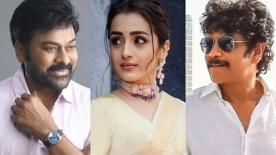 Buzz is that Trisha will soon star in Chiranjeevi and Nagarjuna's films (X) Buzz is that Trisha will soon star in Chiranjeevi and Nagarjuna's films (X)