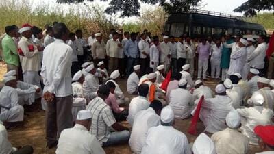 Following this the district administration officials visited the location and assured in writing to provide the compensation after which the protest was called off. (HT FILE PHOTO) Following this the district administration officials visited the location and assured in writing to provide the compensation after which the protest was called off. (HT FILE PHOTO)