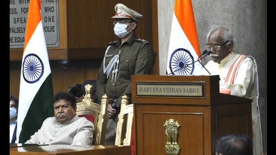 Haryana governor Bandaru Dattatraya (HT File Photo)