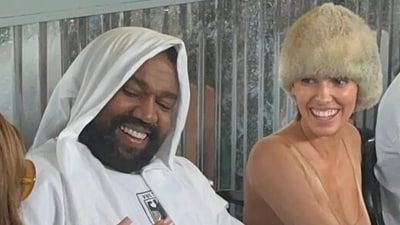 Despite recent rumors of a break, the couple appeared together at Art Basel, with videos showing Kanye playing a new song featuring a Backstreet Boys sample. (X/DailyLoud)