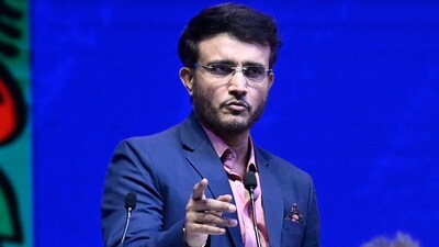 Former India skipper Sourav Ganguly during a recent event (Hindustan Times) Former India skipper Sourav Ganguly during a recent event (Hindustan Times)