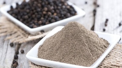 Prevents cancer: Black pepper can help prevent cancer. Piperine, a major alkaloid constituent of black pepper, has antitumour activities in a variety of cancers. Prevents cancer: Black pepper can help prevent cancer. Piperine, a major alkaloid constituent of black pepper, has antitumour activities in a variety of cancers. 