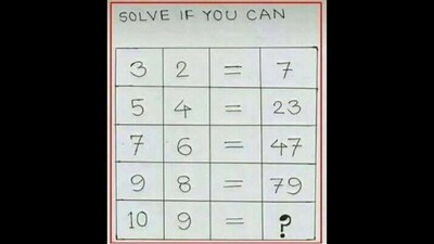 Brain Teaser: Can you find the number equivalent to 109? (X/@brixwe) Brain Teaser: Can you find the number equivalent to 109? (X/@brixwe)
